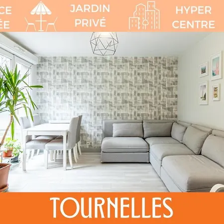Zenbnb / Tournelles / Jardin Prive / Hyper-centre *